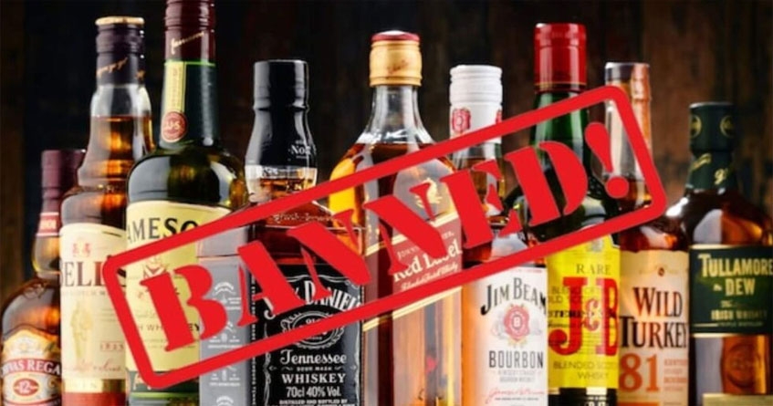 Alcohol ban
