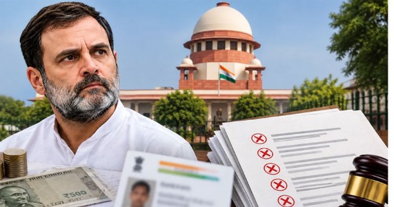 राहुल गांधींच्या याचिकेत १४ त्रुटी; निवडणूक आयुक्तांविरोधातील याचिकेवर सुनावणी रखडली