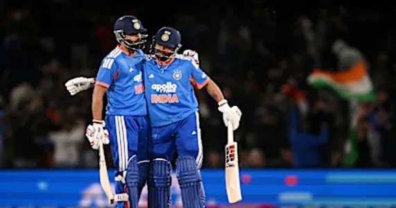 IND vs NZ : 226 धावांचं लक्ष्य पार करत भारताचा विजय; संजू सॅमसन-नमन धीरची फटकेबाजी