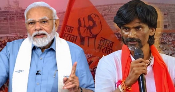 ५०० कोटींच्या कथित प्रकरणावरून जरांगे आक्रमक;मोदींच्या हस्तक्षेपाची मागणी