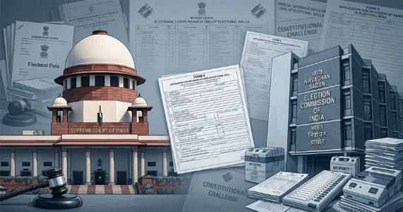 ‘फॉर्म ६’च्या मुद्द्यावर निवडणूक आयोगाला सुप्रीम कोर्टाचा दणका; मंजुरीच्या दाव्यावर कोर्टाचे प्रश्न