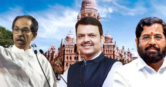 मुख्यमंत्र्यांच्या उपस्थितीत मुंबई महापालिकेत गोंधळ; ‘५० खोके’च्या घोषणांतच महापौर-उपमहापौरांची निवड