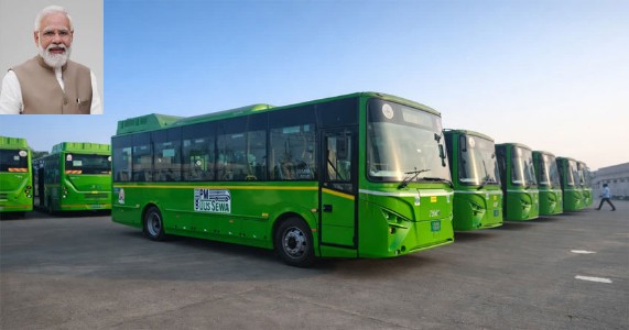 नागपुरात ५० ‘पीएम ई-बस’ची एन्ट्री; उद्या पंतप्रधानांच्या हस्ते लोकार्पण