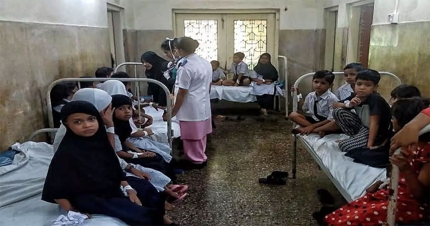 students fall ill