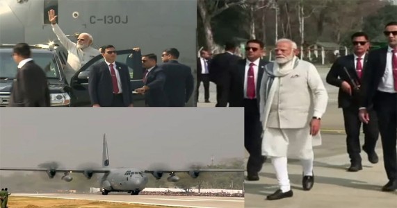 देशातील पहिला आपत्कालीन महामार्ग धावपट्टीचे लोकार्पण; पंतप्रधान मोदी यांच्या हस्ते उद्घाटन