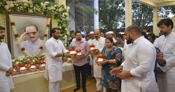 अजितदादा पवार यांच्या अस्थी विसर्जनासाठी देशव्यापी कलश यात्रा