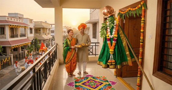 गुढीपाडवा 2026: गुढी उभारण्याचा अचूक शुभ मुहूर्त, अमावस्येचा संभ्रम अन् चैत्र नवरात्रीची सुरुवात !