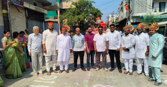 रामनवमी निमित्त नागपुरात ऐक्याचा संदेश; शोभायात्रेला मुस्लिम बांधवांचे उत्स्फूर्त स्वागत