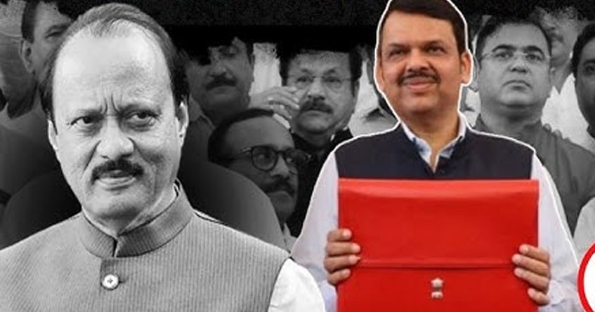 Fadnavis pay Greetings to Ajit Pawar