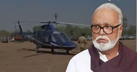 हेलिपॅडऐवजी पार्किंगमध्ये हेलिकॉप्टर लँड; मंत्री छगन भुजबळांच्या दौऱ्यात मोठी चूक उघड