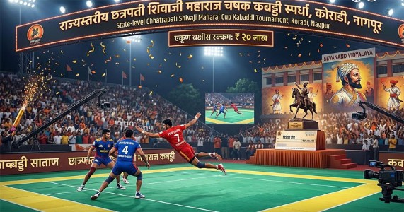 नागपुरात ‘छत्रपती शिवाजी महाराज कबड्डी चषक’ ३० एप्रिलपासून; राज्यस्तरीय स्पर्धेची रंगत वाढणार