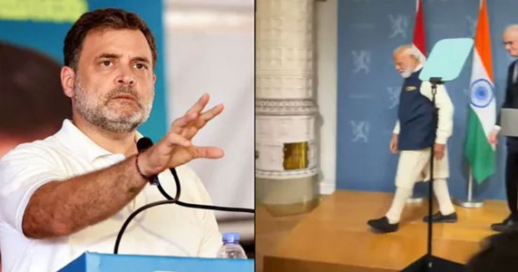 राहुल गांधींकडून मोदींच्या परदेश दौऱ्यातील व्हिडीओ शेअर; पत्रकारांच्या प्रश्नावरून राजकीय वाद