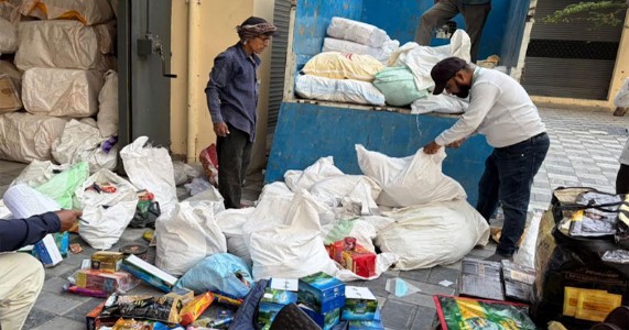नागपुरात एफडीएचा धडक छापा; ४१९ किलो प्रतिबंधित सुगंधित तंबाखूचा साठा जप्त