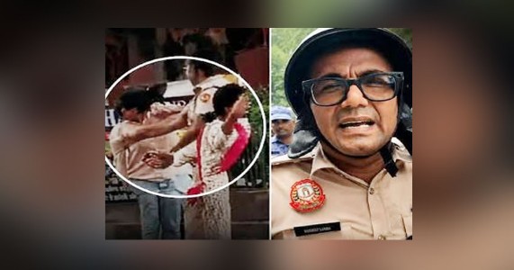 महिला आंदोलकावर हात उचलणाऱ्या DCP वर कारवाई; व्हिडिओ व्हायरल होताच सरकारचा निर्णय