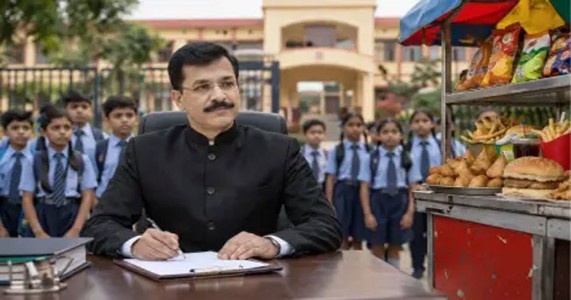राज्यातील शाळांच्या ५० मीटर परिसरात जंक फूडला बंदी; विद्यार्थ्यांच्या आरोग्यासाठी FDA आयुक्त तुकाराम मुंढे यांचे निर्देश