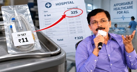 तुकाराम मुंढेंच्या पाहणीत खासगी रुग्णालयांतील दरांचा फरक; ११ रुपयांचा IV सेट रुग्णांना ३२५ रुपयांना!